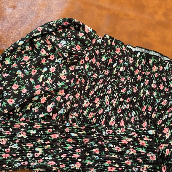 ASOS DESIGN long sleeve top in floral print - US 2 - Picture 5 of 6